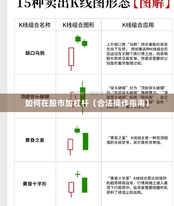 如何在股市加杠杆(合法操作指南)